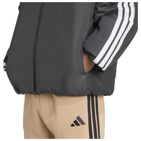 Adidas Ανδρικό μπουφάν Essentials Climawarm 3-Stripes Insulated Hooded Jacket